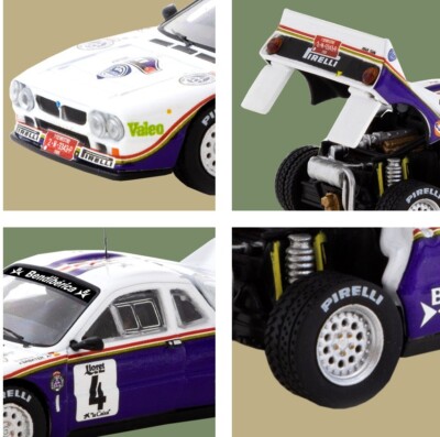 TARMAC WORKS Hobby64+ Lancia 037 Rally Costa Brava 1985