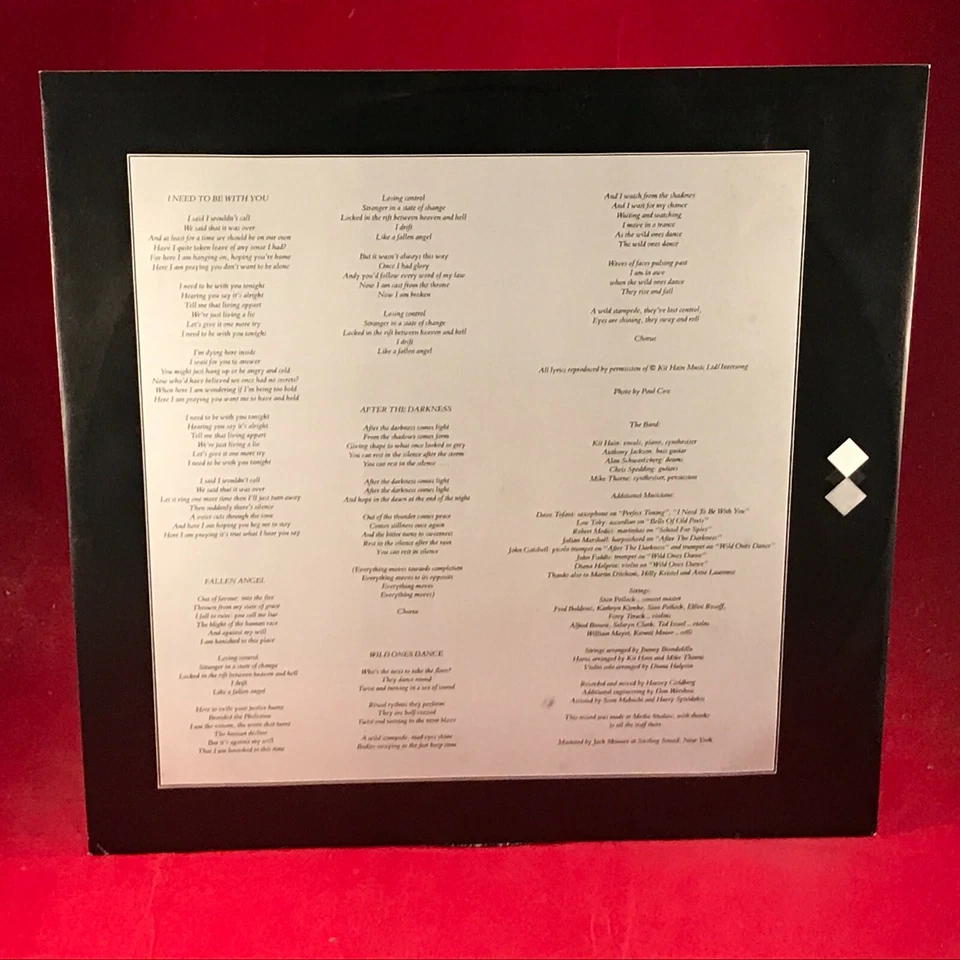 KIT HAIN School For Spies 1983 UK PROMO vinyl LP Chris Spedding EXCELL Marshall - Bild 4 von 4