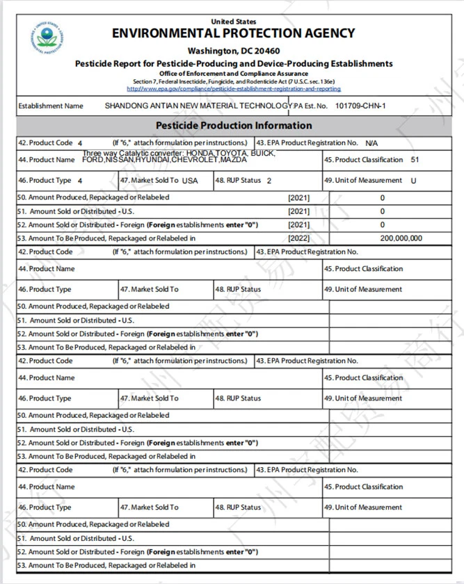 Convertidor catalítico adecuado para Chevrolet Cobalt HHR 2008 2009 2010 2,2 L 2,4 L EPA Foto 4 de 4