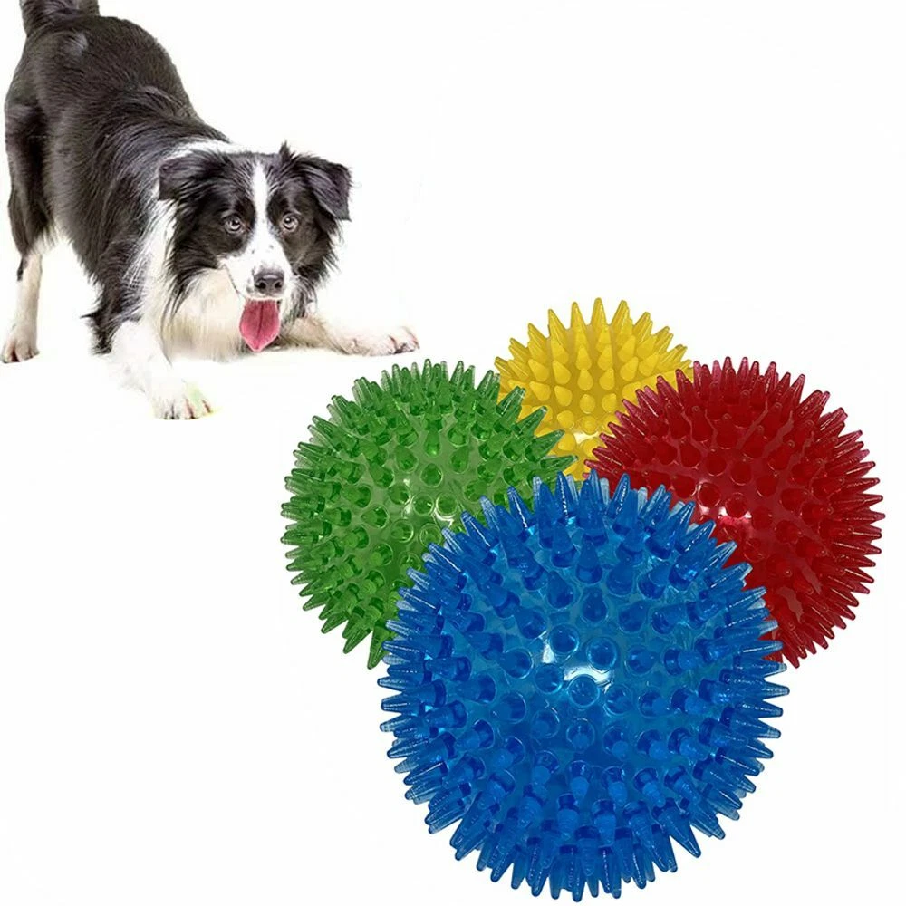 Squeaky dog cheap ball