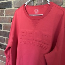 Polo Ralph Lauren Double Knit Long-Sleeve Sweater XL -27.5  Long -54 Bust