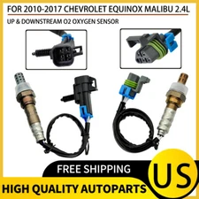 For 10-17 Chevrolet 1 234-4242 Upstream & 1 234-4251 Downstream O2 Oxygen Sensor
