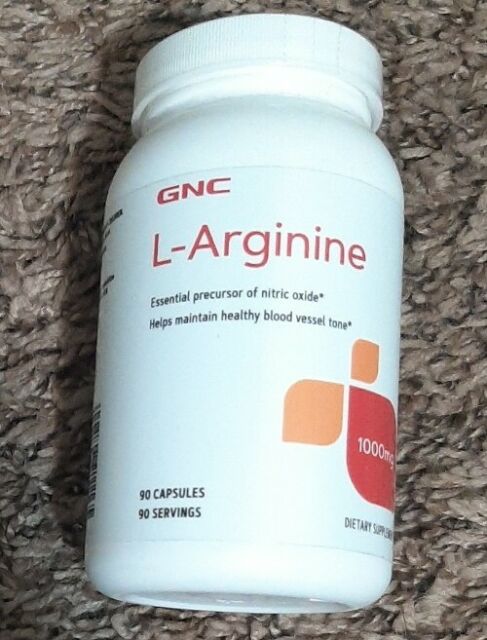female gnc L-arginine orgasm