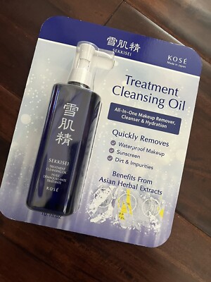 KOSE Sekkisei Treatment Cleansing Oil Jumbo Size 10.1 oz new Sealed