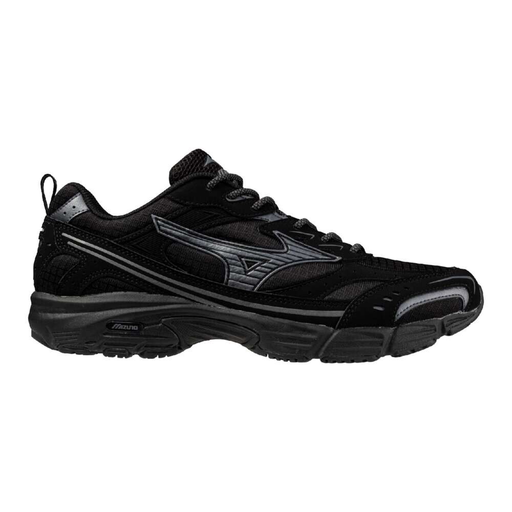 スニーカー MIZUNO Men Sneakers Grey D1GA2451 8 MIZUNO MXR D1GA2468 01 Black/Metallic Gray Unisex Width 3E