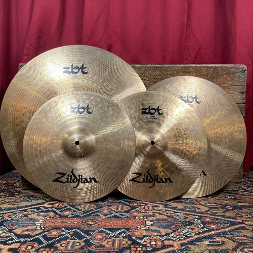 Zildjian ZBT Cymbal Pack w/ 14" Hi-Hats, 16" Crash, & 20" Ride