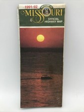 1991 WELCOME TO MISSOURI OFFICIAL STATE HIGHWAY ROAD MAP Governor John Ashcroft