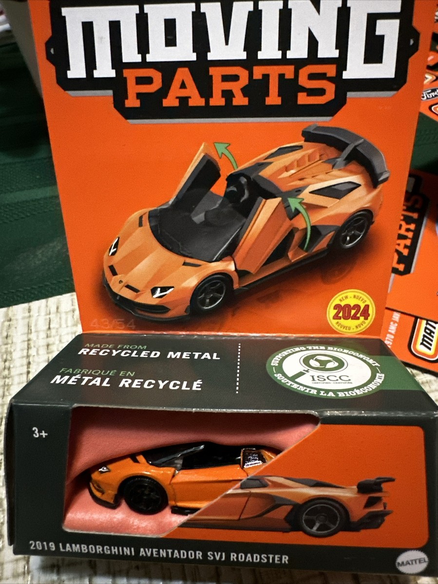 2019 Lamborghini Aventador SVJ Roadster * 2024 Matchbox Moving