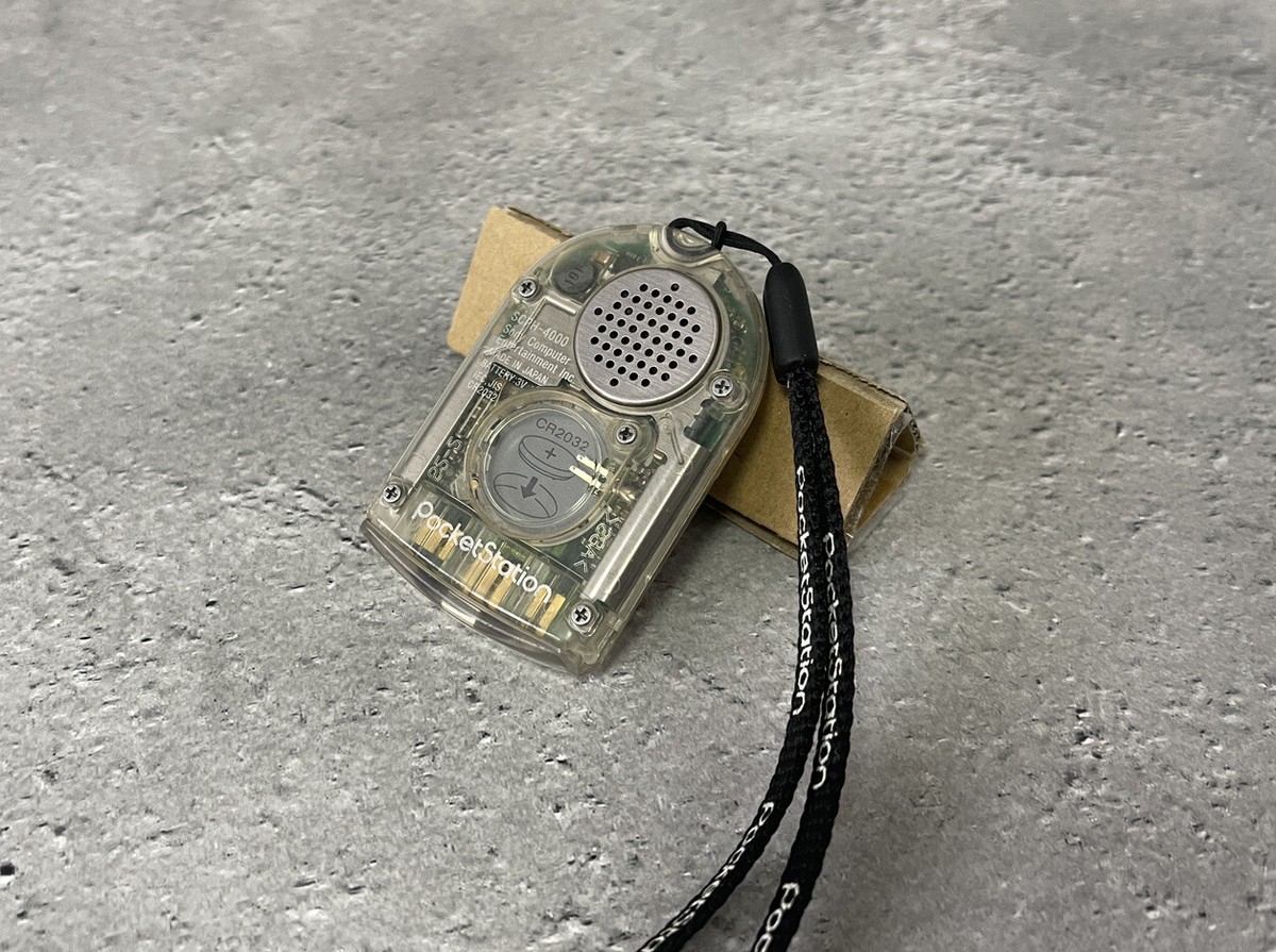 Pocket Station ポケットステーション scph-4000c PS1 POCKET STATION Console WHITE SCPH-4000 Sony Official