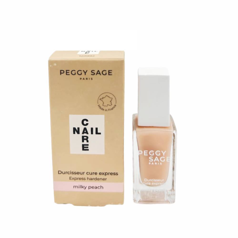 Peggy Sage Paris Nail Care Indurente Unghie Cura Express Milky Peach 11 Ml