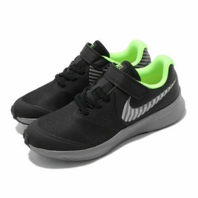 Nike Star Runner 2 HZ PSV Black Silver Grey Volt Kid Preschool Shoes  CK1192-001 | eBay