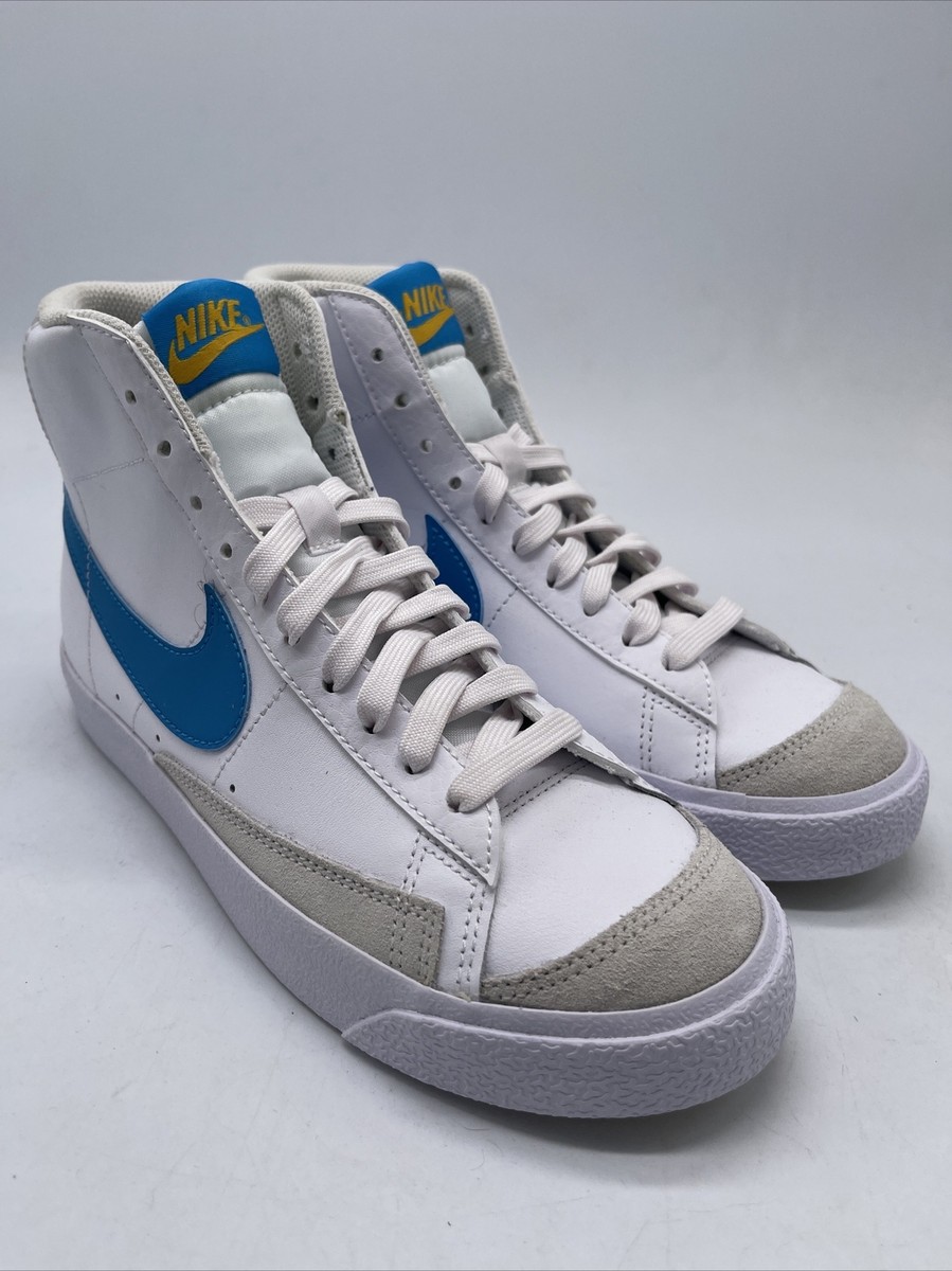 Nike Blazer Mid 77 White Laser Blue DA4086-107 GS Size 5.5 | eBay