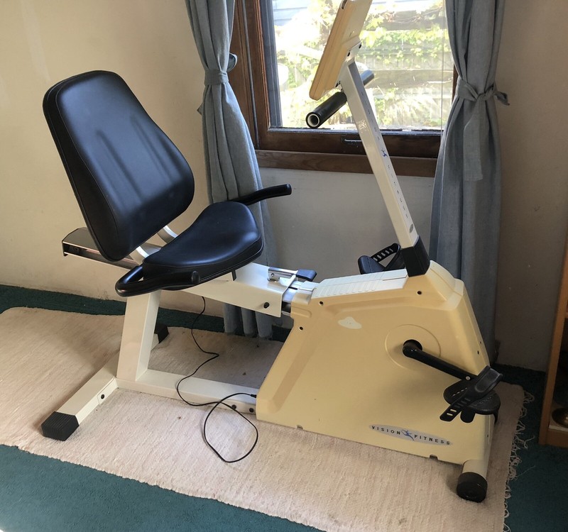 Vision Fitness R220 semi-recumbent bike