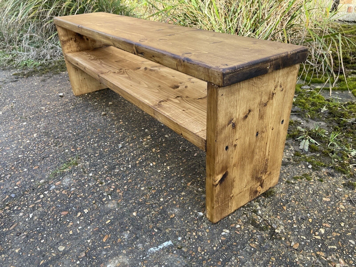Rustic 2024 hallway bench