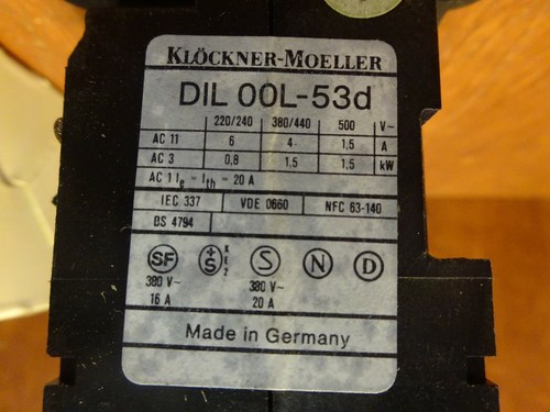 DIL00L-53d relay 220V - Picture 3 of 3