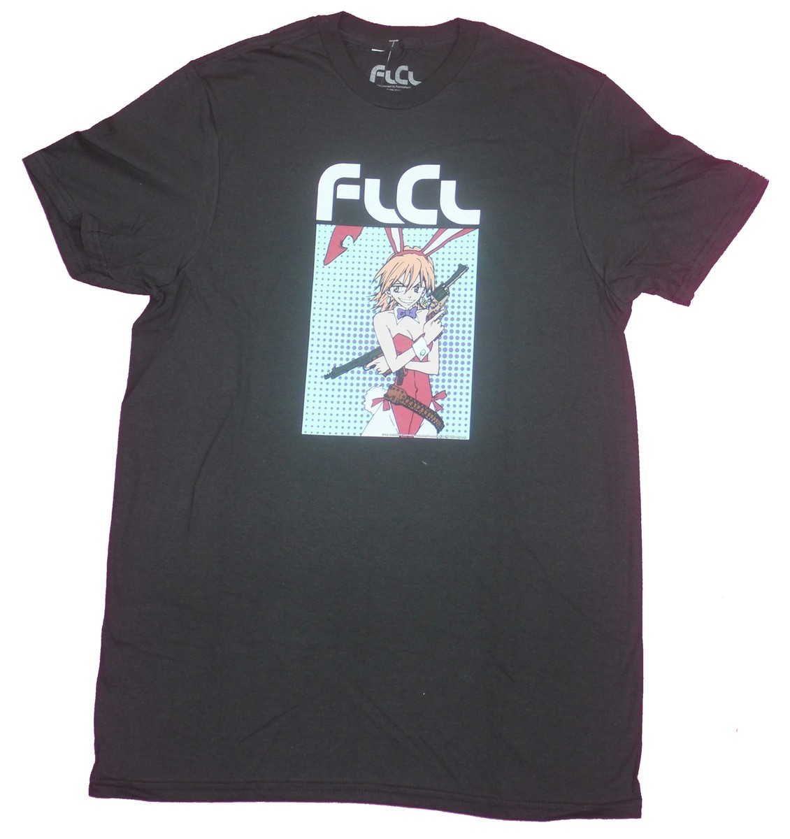 FLCL Mens T-Shirt- Haruko Haruhara In Rabbit Suit Under Name | eBay