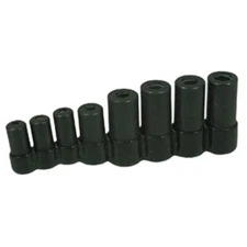 Lisle 70500 8 Piece 1/4" & 3/8" Drive Tap Socket Set