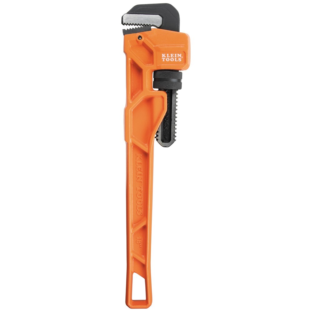Klein Tools 68228 Adjustable Cast Iron Pipe Wrench, 18