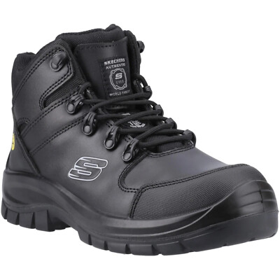 Skechers Safety Boots Leather S3 ESD Composite Toe Cap Memory Foam Insole  Kilram UK