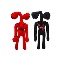 Black/Red Siren Head Plush Figure Toy Stuffed Toys Doll for Children 15.7''