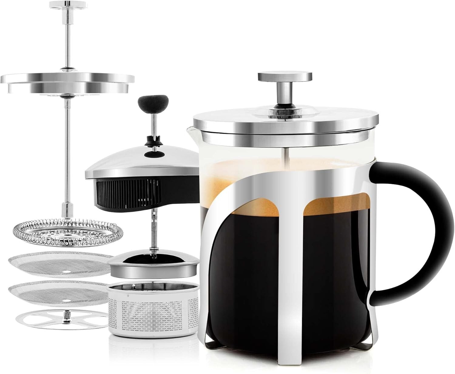 Coffee Maker With Borosilicate Glass, Bpa-free Fgc20t