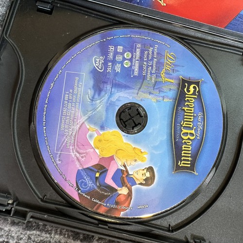 Sleeping Beauty DVD 2008 Only Disc 1 Special Edition & Book Insert With Case - Foto 3 di 9