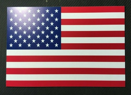 usa flag magnet us flag magnet american flag car magnet USA flag magnet 4" x 6" - Picture 3 of 9