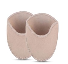 Ballet Pointe Shoe Socks Pad, Knitted Fabric Toe Cap Cover long, Skin