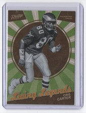 -2023 Panini Prestige Living Legends Cris Carter Philadelphia Eagles #LL-11