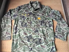 Post Vietnam war ROK Korean Army Special Forces Noodle Waves Camouflage Shirt