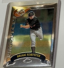 Brian Forystek 2002 Topps Chrome Trading Card Prospects T208 Baltimore Orioles