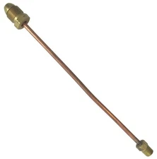 20" POL Copper Pig Tail LP Propane Gas Hose Tank Connector Cylinder 