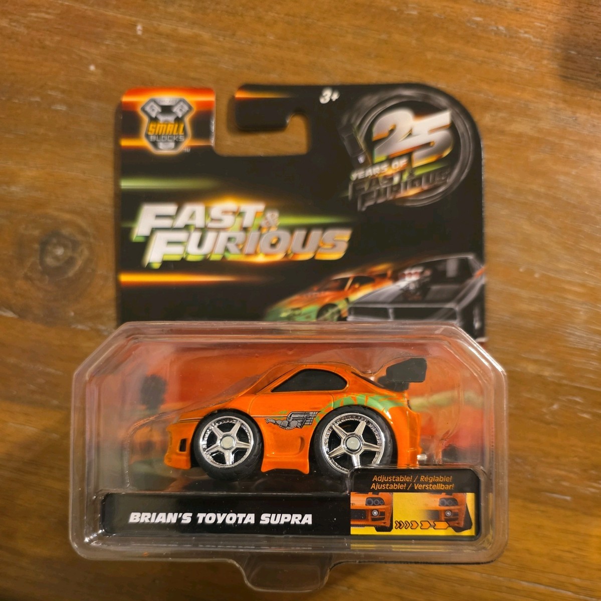 Jada Fast & Furious 25 years Small Blocks 1/43 Full Set Of 6 New