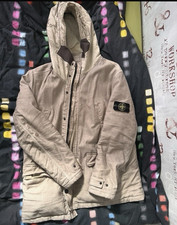 Stone Island Herren Parka Jacke 2XL Beige Kap...