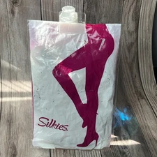 silkies pantyhose Ultra Control Top Size Large Color Nude 030301 Made In USA