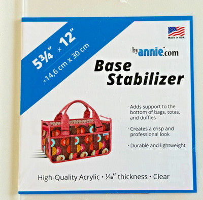 Base Stabilizer by Annie  Bodenstabilisator Tasche Acryl verschiedene Größen