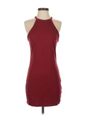Fashion Nova Women Red Casual Dress S