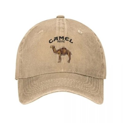 Camel Men's Hat Adjustable Cotton Athletic Training L91 Swoosh Logo Ball Cap
