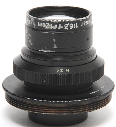 Zeiss Jena Tele Tessar obiektyw 6,3/12cm pełna ramka - Zdjęcie 2 z 6