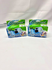  LOT OF 2 Fujifilm QuickSnap Waterproof 800 35mm Disposable Camera New
