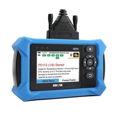 OBD2 Scanner ABS/SRS/TPMS & Check Engine Code Reader - Innova SD35 Live Data
