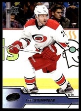 2016-17 Upper Deck #284 Lee Stempniak Carolina Hurricanes Hockey Card