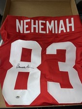 Renaldo Nehemiah autograped jersey RSA Authentics