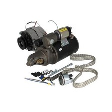 Remanufactured Alternator & Starter (delco High Torque) Conversion Kit - 24v To