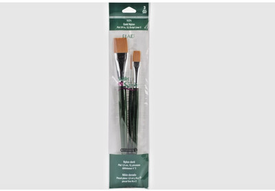 Plaid:Craft 1171 One Stroke Brush Set-3/Pkg