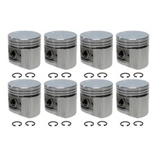 8 Pistons With Pins .020 Size 1955-1957 Ford 272 Ci V8 Full Set 8 Pistons With Pins .020 Size 1955-1957 Ford 272 Ci V8 Full Set