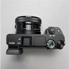 Sony Alpha A6300 24.2MP Mirrorless Digital Camera with Sony 16-50 OSS Lens Lens