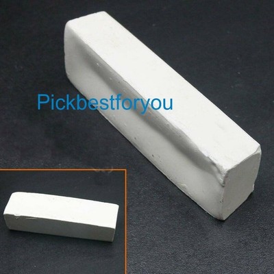 White Rouge Abrasive Polishing Paste Compound Metal Grinding110*33*23MM  #lk