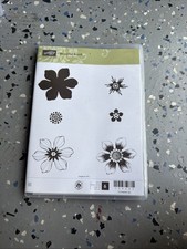 Stampin' Up Beautiful Bunch 134282 Stamp Set Of 6 Retired Flowers