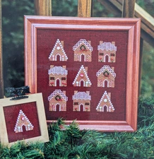 SEKAS & CO. Watercolour GINGERBREAD HOUSES Sampler